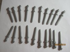 LOT 20 PLAYMOBIL PLAYMOBILE COLOSEUM ROMAN SOLDIERS SWORDS **GOOD CONDITION****