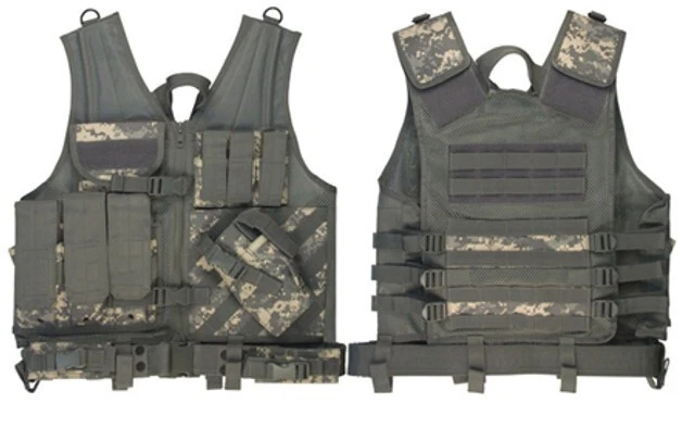 Rothco Cross Draw MOLLE Tactical Vest - ACU - Image 1 of 1