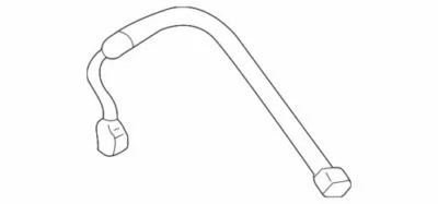 Manguera hidráulica freno trasero izquierdo genuino GM 2004-2007 Chevrolet GMC 15884692 Foto 1 de 2