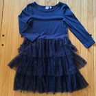 Gap Kids Girls Dress Size L (10) Navy Blue tule skirt