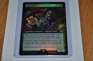 MTG magic FINAL FANTASY rare SAZH KATZROY extended art FOIL FIN #472 - Picture 1 of 2