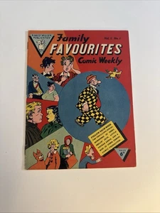 Jolly L Miller UK - Family Favorites Comic Weekly #1 - anni '50 - molto raro - Foto 1 di 9