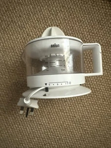 Braun 4161. 350ml, 20W Electric Citrus Press - White - Picture 1 of 3