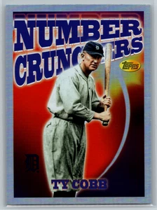 Ty Cobb 2023 Topps Archives Season's Best Number Crunchers SB-4 Detroit Tigers - Picture 1 of 2
