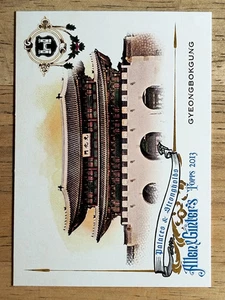 2013 Topps Allen und Ginter Paläste und Festungen #GY Gyeongbokgung - Bild 1 von 2