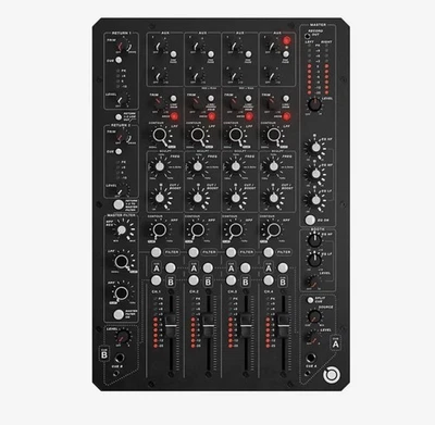 PLAYdifferently Model 1.4 Analogue DJ Studio Mixer 4 Channel - Image 1 of 2