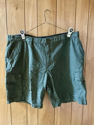Size 48 Boy Scouts Of America Official Uniform Men’s Green Canvas Shorts BSA - Image 1 of 4