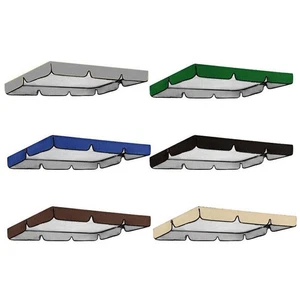 Replacement Canopy Cover 3 Seater Swing Seat Patio Bench Garden Hammock Cover - Picture 1 of 12