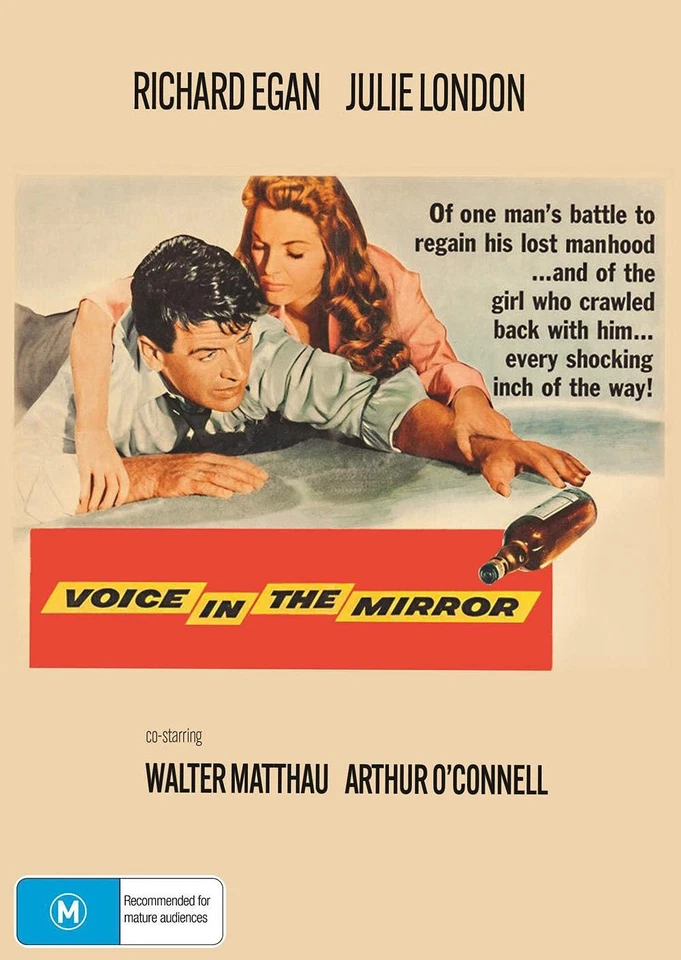 Voice in The Mirror DVD Richard Egan Plays Worldwide NTSC 0