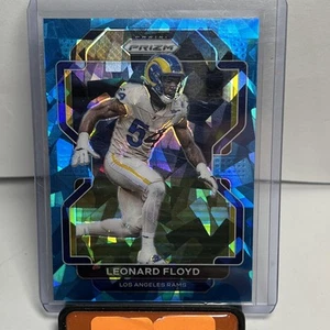 Prizm Leonard Floyd 2021 azul hielo agrietado Prizm #’d 57/99 - Imagen 1 de 2