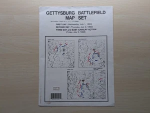 Gettysburg Battlefield Kartenset - Eastern National Park and Monument Association - Bild 1 von 2