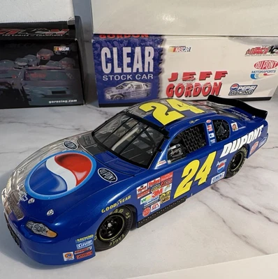 ACTION JEFF GORDON ПРОЗРАЧНЫЙ ЗАПАС АВТОМОБИЛЯ #24 PEPSI DUPONT 2002 MONTE CARLO PN 400849 - Изображение 1 из 4