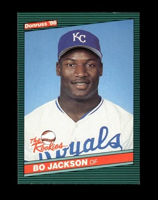 1986 Donruss The Rookies Set-Break # 38 Bo Jackson NR-MINT *GMCARDS* - Image 1 of 2