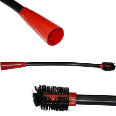 Flexibler Heizkörperaufsatz für Staubsauger Fugendüse Saugdüse mit 30 32 35 mm Ø - Bild 1 von 2