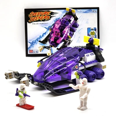 Mega Bloks Creature Seekers Polar Pursuit Set 9111 Monster Exploration Sled - Image 1 of 4