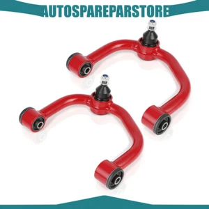 Front Adjustable Upper Control Arms Fits 2004-2019 Ford F-150 2-4" Lift Red - Bild 1 von 10