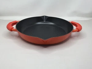 Staub Hexagon Frying Pan with Two Handles 11" - Orange - Picture 1 of 5