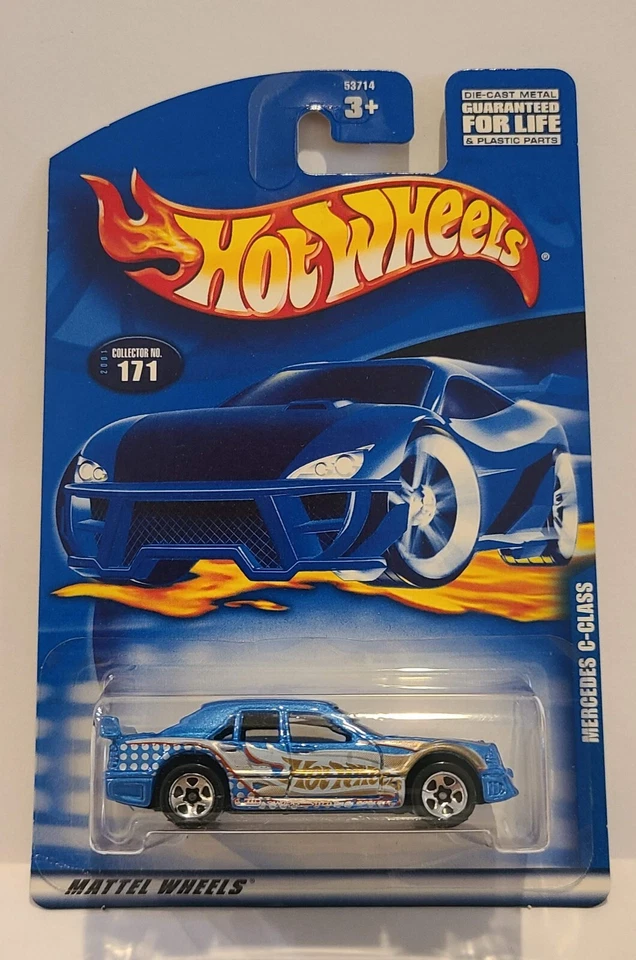 Hot Wheels Mercedes C-класса карта #2001-171 5 спиц вариант - Изображение 1 из 1