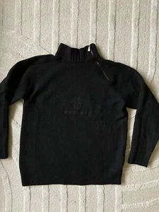 Vintage Versace 90’s black Wool Jumper - Picture 1 of 13