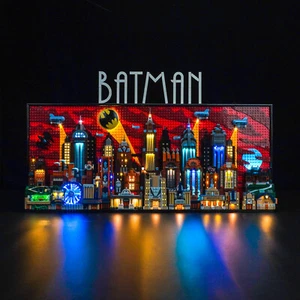 LED Light Kit for LEGO The Animated Series Gotham City™ 76271 Decor (Upgraded)   - Picture 1 of 15