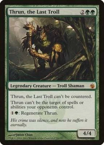 Magic The Gathering MTG THRUN, THE LAST TROLL Mirrodin Besieged NM Near Mint - Bild 1 von 1