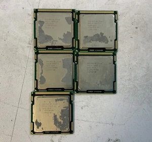lot of 5 Intel Core i5-660 3.33GHz 2-Core LGA1156 4MB Desktop CPU Processor-Q1C - Picture 1 of 3