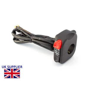 Motorbike Start Stop Kill Switch for 22mm 7/8 inch Handlebars Easy Fit - Picture 1 of 6