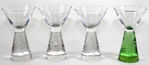 4 ~ Carnival Cruise Line Pedestal Shot Glasses - Picture 1 of 3