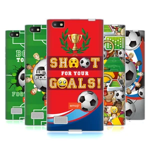 OFFICIAL emoji® WORLD CUP SOFT GEL CASE FOR BLACKBERRY PHONES - Picture 1 of 13