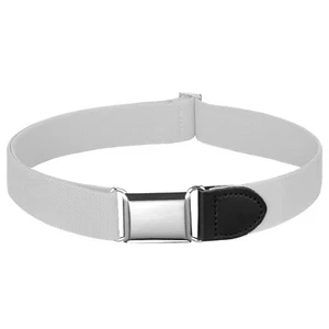 Buyless Fashion Kids Boy Toddler No Buckle Adjustable Elastic Dress Stretch Belt - Picture 1 of 91