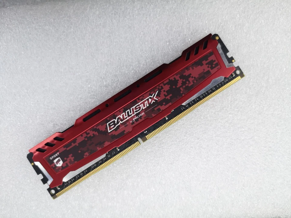 Crucial Ballistix 16GB DDR4 2400 Desktop DIMM RAM by micron PC4-19200 288pin - Image 1 of 1