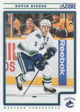 2012-13 Score Canucks Hockey Card #451 Kevin Bieksa