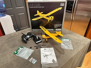 ParkZone J-3 Cub 3-Channel Ultra Micro Aviation Classic - UNTESTED - FOR PARTS - Picture 1 of 12
