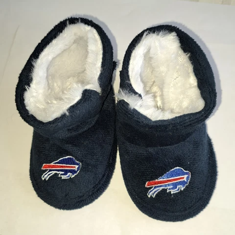 NFL BUFFALO BILLS Ankle Top Slippers Size S Pre-Owned Cover