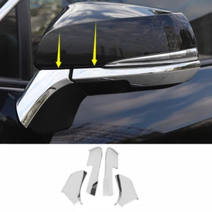 For Toyota Highlander 2020-22 Silver Car Rearview Mirror Side Molding Cover Trim - Picture 1 of 5