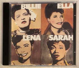 Various - Holiday Fitzgerald Horne Vaughan – The Four Queens Of Jazz CD 1992 - Picture 1 of 3