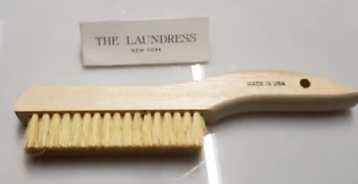 The Laundress - Scrub Brush - Hard Tampico Bristles - Stiff Bristle Brush - Wood