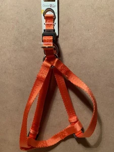 Good2go Dog Nylon Harness Medium 18”-30” Adjustable Peach/Orange B2 - Picture 1 of 7