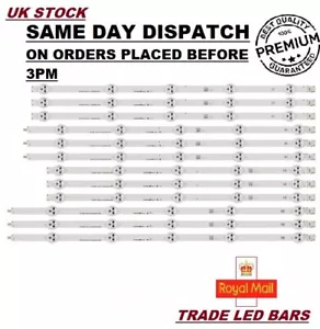 NEW LED SET PANASONIC TX-L50B6B TX-L50BL6B TX-L50B6E * TOSHIBA 50L4353D 50L2333D - Picture 1 of 4