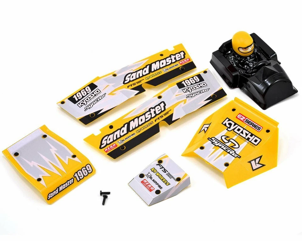 Ez005y - Kyosho Karosserieteile # gelb