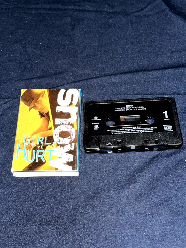 CASSETTE TAPE RAP SNOW GIRL I HAVE BEEN HURT EASTWEST RECORDS 1997 - Image 1 of 4