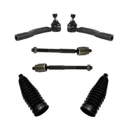 Kit de dirección de 6 piezas para Toyota Camry Avalon 2005-2012 tirantes y botas solo gasolina Foto 1 de 4
