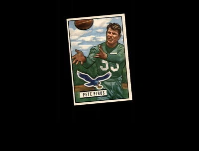 1951 Bowman 46 Pete Pihos EX-MT #D896843 - Image 1 of 2