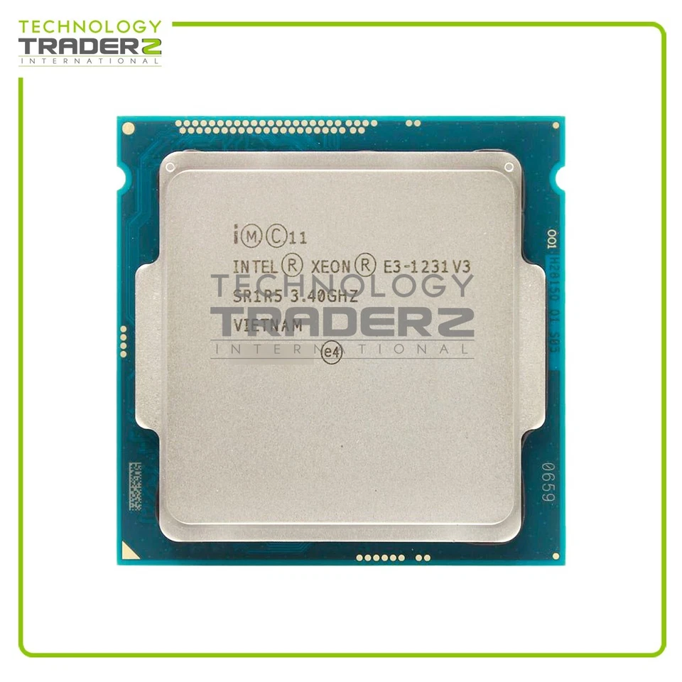 SR1R5 Intel Xeon E3-1231 v3 Quad-Core 3.40GHz 8MB 80W LGA1150 Processor - Image 1 of 1