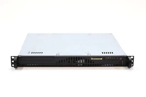 SuperMicro CSE-512 Intel Core i3-4170 CPU 8GB RAM 240GB SSD SuperChassis Server - Afbeelding 1 van 3