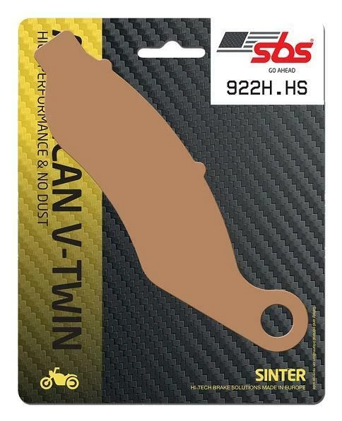 SBS 922H.HS Sintered Brake Pad HARLEY DAVIDSON	FLRT Freewheeler	1750	2017 - 2019 - Image 1 of 1