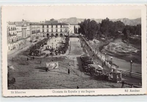 España - MURCIA - Glorieta de España y rio Segura - Ed. Arribas 32 - Imagen 1 de 2