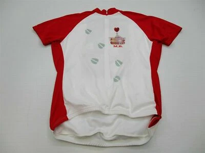 Blusa Raglan VOLER T7313 Feminina Tamanho XL Malha Meio Zíper Patrocinada Ciclismo Vermelha/Branca - Imagem 1 de 4