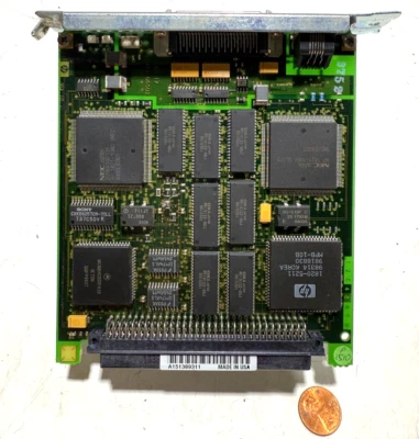 HP Philips CMS Patient Monitoring Display Controller Card DSPC M1074-66502 - Image 1 of 3