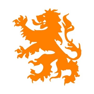 Dutch Republic Lion Vinyl Decal Car Window Netherlands Coat of Arms Sticker - Picture 1 of 11